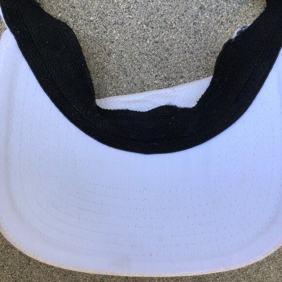 NEW ERA CINCINNATI REDS Visor Hat Men's MLB One Size White Mesh Adjustable Cap - Picture 2 of 7